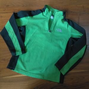 North Face zip top fleece